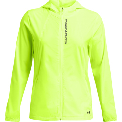 UNDER ARMOUR OutRun the Storm wasserabweisende Laufjacke Damen 731 - high vis yellow/reflective XS