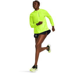 UNDER ARMOUR OutRun the Storm wasserabweisende Laufjacke Damen 731 - high vis yellow/reflective XS