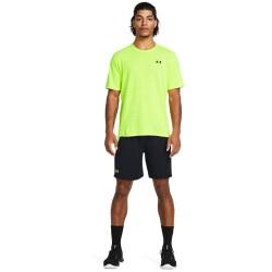 UNDER ARMOUR Tech Vent Shorts Herren 002 - black/high vis yellow/high vis yellow S