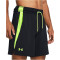 UNDER ARMOUR Tech Vent Shorts Herren 002 - black/high vis yellow/high vis yellow S