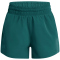 UNDER ARMOUR Flex Woven 3" Shorts Damen 449 - hydro teal/hydro teal XS