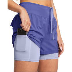 UNDER ARMOUR Run Stamina 2-in-1-Shorts Damen 561 - starlight/celeste/reflective M