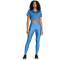 UNDER ARMOUR HeatGear lange Leggings Damen 444 - viral blue/black S
