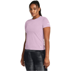 UNDER ARMOUR Seamless Stride kurzarm Laufshirt Damen 543 - purple ace/purple ace/reflective M