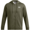 UNDER ARMOUR Essential Fleece Kapuzenjacke Herren 390 - marine od green/white XXL