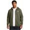 UNDER ARMOUR Essential Fleece Kapuzenjacke Herren 390 - marine od green/white XXL