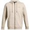 UNDER ARMOUR Essential Fleece Kapuzenjacke Herren 203 - timberwolf taupe light hthr/timberwolf taupe XS