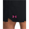 UNDER ARMOUR Vanish 6" Trainingsshorts Herren 008 - black/astro pink XXL
