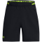 UNDER ARMOUR Vanish 6" Trainingsshorts Herren 006 - black/high vis yellow M