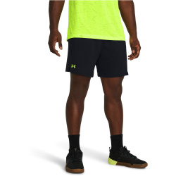 UNDER ARMOUR Vanish 6" Trainingsshorts Herren 006 - black/high vis yellow XXL