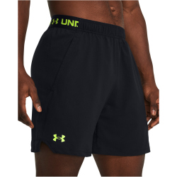 UNDER ARMOUR Vanish 6" Trainingsshorts Herren 006 - black/high vis yellow XXL