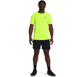 UNDER ARMOUR Vanish 6" Trainingsshorts Herren 006 - black/high vis yellow XXL