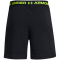 UNDER ARMOUR Vanish 6" Trainingsshorts Herren 006 - black/high vis yellow XXL