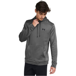 UNDER ARMOUR Fleece Hoodie Herren 025 - castlerock/black XXL