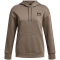 UNDER ARMOUR Essential Fleece Hoodie Damen 200 - taupe dusk/black S