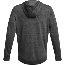 UNDER ARMOUR Rival Terry Sweatjacke Herren 025 - castlerock light heather/onyx white XS