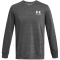UNDER ARMOUR Rival Terry Sweatshirt Herren 025 - castlerock light heather/onyx white S