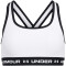 UNDER ARMOUR Crossback Sport-BH Mädchen 102 - white/white XS (122-127 cm)