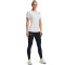 UNDER ARMOUR HeatGear Kompressionsshirt Damen 100 - white/black XS
