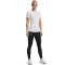 UNDER ARMOUR HeatGear Kompressionsshirt Damen 100 - white/black L