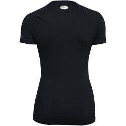 UNDER ARMOUR HeatGear Kompressionsshirt Damen 001 - black/white XS