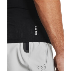 UNDER ARMOUR Iso-Chill kurzarm Kompressionsshirt Herren 001 - black/white XS