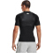 UNDER ARMOUR Iso-Chill kurzarm Kompressionsshirt Herren 001 - black/white XS