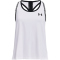 UNDER ARMOUR Knockout Tanktop M&auml;dchen 100 - white/black/black M (137-149 cm)