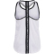 UNDER ARMOUR Knockout Tanktop M&auml;dchen 100 - white/black/black M (137-149 cm)