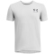 UNDER ARMOUR Sportstyle Logo kurzarm Trainingsshirt Jungen 011 - mod gray medium heather/black XS (122-127 cm)