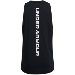 UNDER ARMOUR Baseline Baumwoll Tanktop Herren 005 - black/white M