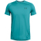 UNDER ARMOUR HeatGear Armour Fitted kurzarm Trainingsshirt Herren 464 - circuit teal/hydro teal XL