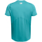 UNDER ARMOUR HeatGear Armour Fitted kurzarm Trainingsshirt Herren 464 - circuit teal/hydro teal XL