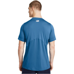 UNDER ARMOUR HeatGear Armour Fitted kurzarm Trainingsshirt Herren 406 - photon blue/celeste XXL