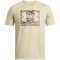 UNDER ARMOUR ABC Camouflage Boxed Logo kurzarm Trainingsshirt Herren 273 - silt/timberwolf taupe S