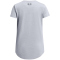 UNDER ARMOUR Sportstyle Logo kurzarm Trainingsshirt M&auml;dchen 035 - steel light heather/black M (137-149 cm)