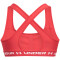 UNDER ARMOUR Armour Mid Crossback Sport-BH Damen 814 - red solstice/red solstice/white S
