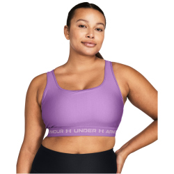 UNDER ARMOUR Armour Mid Crossback Sport-BH Damen 560 - provence purple/provence purple/purple ace XL