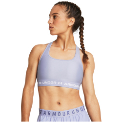 UNDER ARMOUR Armour Mid Crossback Sport-BH Damen 539 - celeste/celeste/white XS