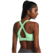 UNDER ARMOUR Armour Mid Crossback Sport-BH Damen 350 - matrix green/matrix green/white XS
