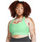 UNDER ARMOUR Armour Mid Crossback Sport-BH Damen 350 - matrix green/matrix green/white L
