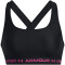 UNDER ARMOUR Armour Mid Crossback Sport-BH Damen 004 - black/black/astro pink XS