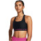 UNDER ARMOUR Armour Mid Crossback Sport-BH Damen 004 - black/black/astro pink XS