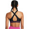 UNDER ARMOUR Armour Mid Crossback Sport-BH Damen 004 - black/black/astro pink XS