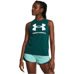 UNDER ARMOUR Sportstyle Graphic Tanktop Damen 449 - hydro...