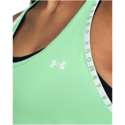 UNDER ARMOUR Knockout Tanktop Damen 350 - matrix green/white M