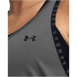 UNDER ARMOUR Knockout Tanktop Damen 025 - castlerock/black XS