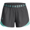 UNDER ARMOUR Play Up Trainingsshorts 3.0 Damen 058 - castlerock/radial turquoise/radial turquoise M