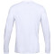 UNDER ARMOUR Sportstyle Left Chest langarm Freizeitshirt Herren 100 - white/black XS