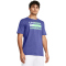 UNDER ARMOUR Team Issue Wordmark kurzarm Trainingsshirt Herren 561 - starlight/matrix green/celeste M